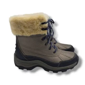 Clarks Collection Mazlyn Arctic Boots Womens 8.5 Faux Fur Duck Snow Hiking