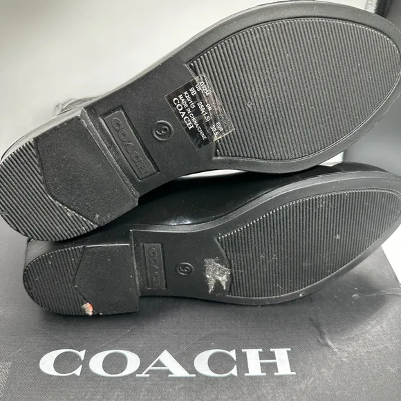Coach RIVINGTON Black Boots