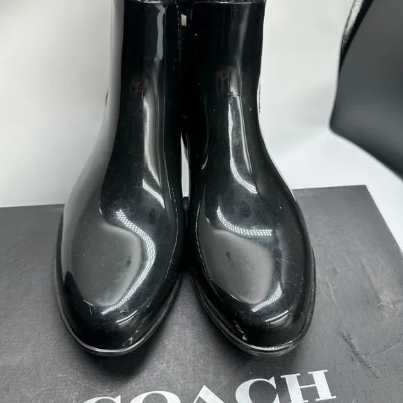 Coach RIVINGTON Black Boots