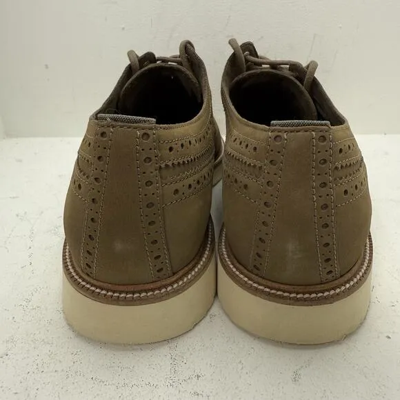 COLE HAAN Brown Rugged Tread American Classics Longwing Oxford Shoes Size 12 M