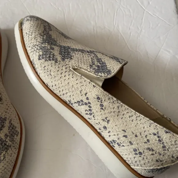 Cole Haan grand ambition leather slip on shoes