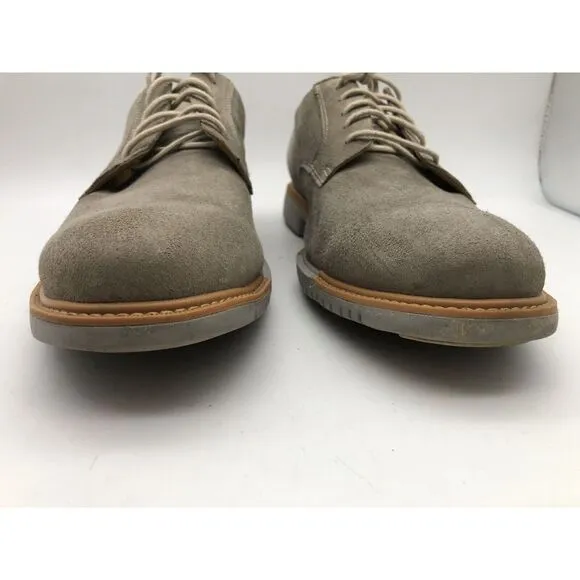Cole Haan GRAND.OS Great Jones 2 Men's‎ 12 Gray Shoes Nubuck Casual Derby C13799