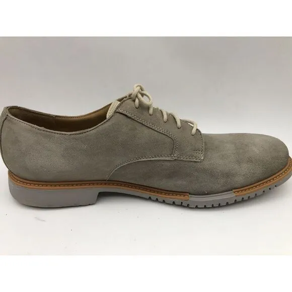 Cole Haan GRAND.OS Great Jones 2 Men's‎ 12 Gray Shoes Nubuck Casual Derby C13799