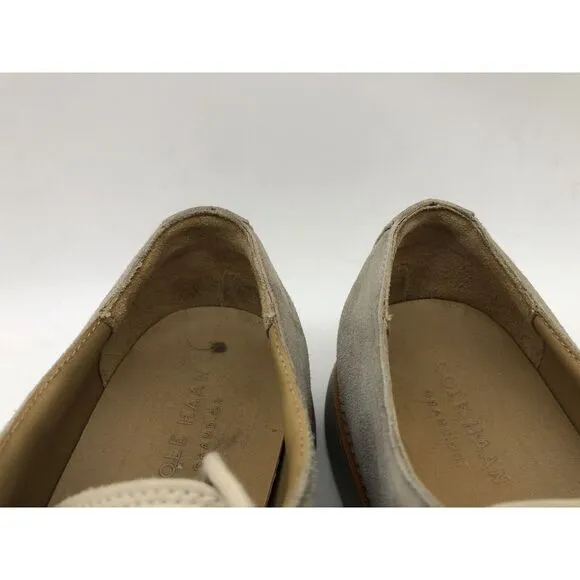 Cole Haan GRAND.OS Great Jones 2 Men's‎ 12 Gray Shoes Nubuck Casual Derby C13799