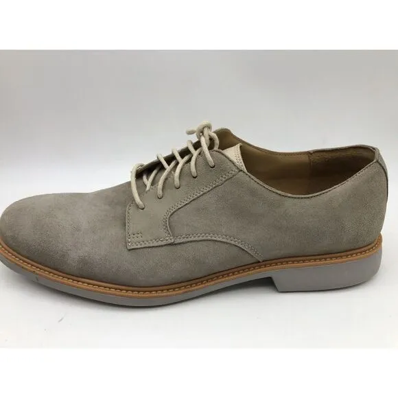 Cole Haan GRAND.OS Great Jones 2 Men's‎ 12 Gray Shoes Nubuck Casual Derby C13799