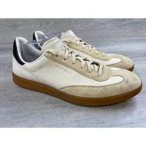 Cole Haan GrandPrø Turf C29161 Men's 11M White Suede Leather Casual Sneaker Shoe