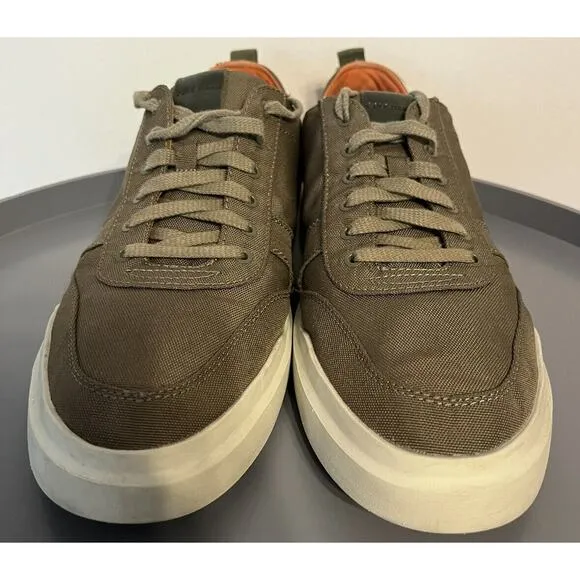 Cole Haan GrandPro 360 Rally Canvas Stone Grey/Dark Fern Men's Casual Shoe Sz13m