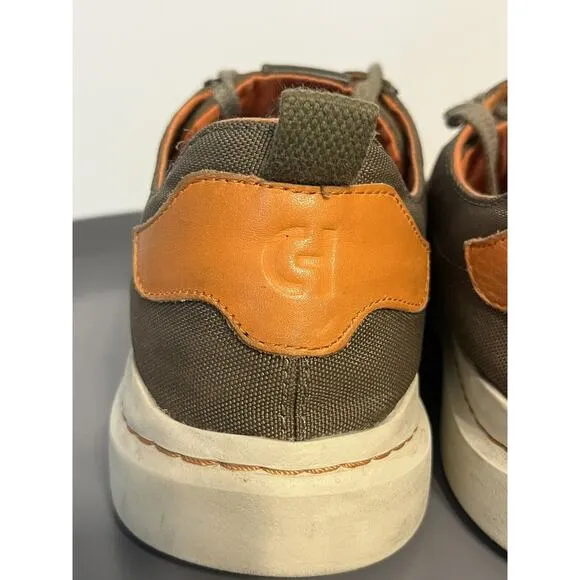 Cole Haan GrandPro 360 Rally Canvas Stone Grey/Dark Fern Men's Casual Shoe Sz13m