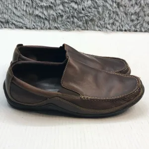 Cole Haan Loafers Mens Sz 10 Brown C04059 Tucker Venetian Leather Slip On Shoes