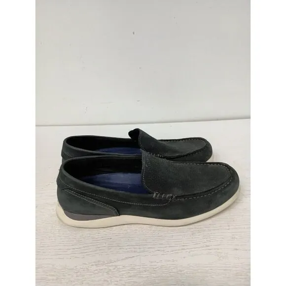 Cole Haan Mens Grand Camden Venetian Loafer Size 9.5 Gray Slip On Comfort Shoes