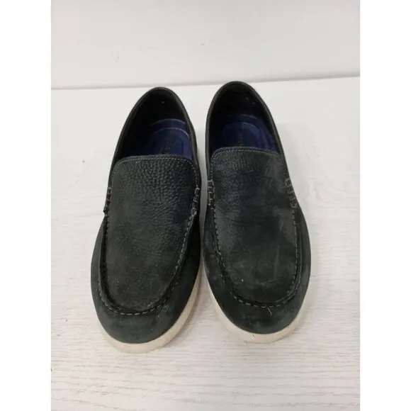 Cole Haan Mens Grand Camden Venetian Loafer Size 9.5 Gray Slip On Comfort Shoes