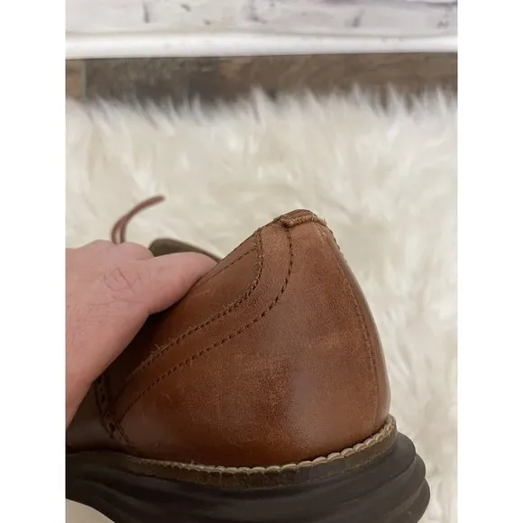 Cole Haan Men's Sz 10M‎ ZEROGRAND Wingtip Oxford Shoes Brown C26472