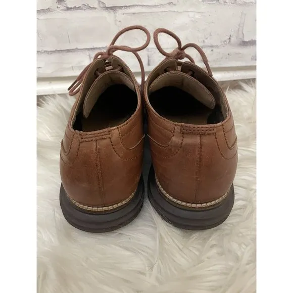 Cole Haan Men's Sz 10M‎ ZEROGRAND Wingtip Oxford Shoes Brown C26472