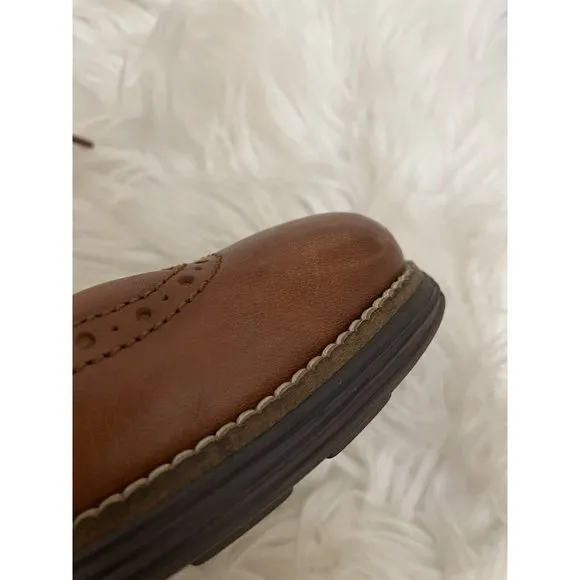 Cole Haan Men's Sz 10M‎ ZEROGRAND Wingtip Oxford Shoes Brown C26472