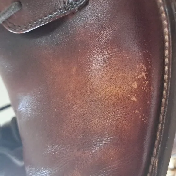 Cole‎ Haan Mens Williams II Mens Dress Boots Brown Leather Lace Up Size 10.5