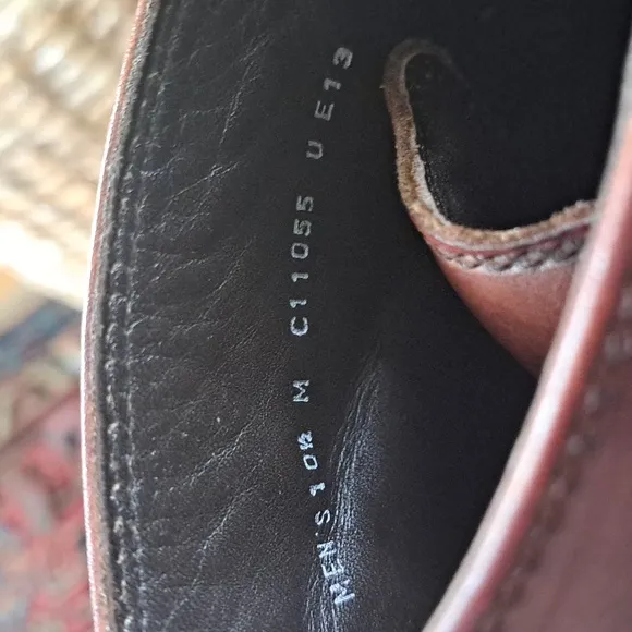 Cole‎ Haan Mens Williams II Mens Dress Boots Brown Leather Lace Up Size 10.5