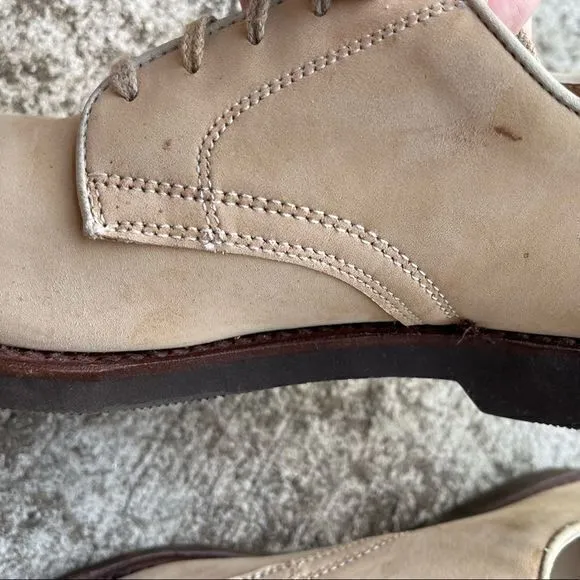 Cole Haan Men's Derby Oxfords Casual Shoes Leather Tan Size 8.5‎ D