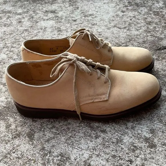 Cole Haan Men's Derby Oxfords Casual Shoes Leather Tan Size 8.5‎ D