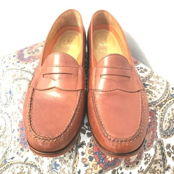 Cole Haan Pinch Grand C12760 Penny Loafers Slip On Men's 11 M Brown Leather