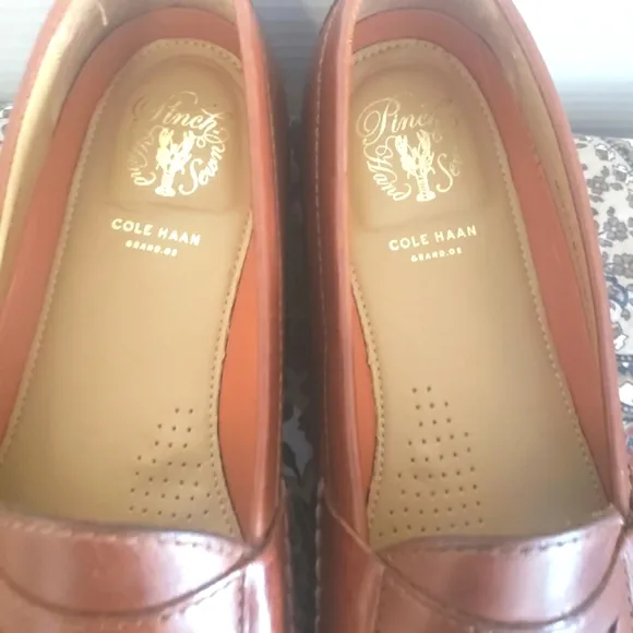 Cole Haan Pinch Grand C12760 Penny Loafers Slip On Men's 11 M Brown Leather