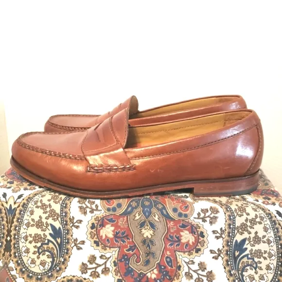 Cole Haan Pinch Grand C12760 Penny Loafers Slip On Men's 11 M Brown Leather
