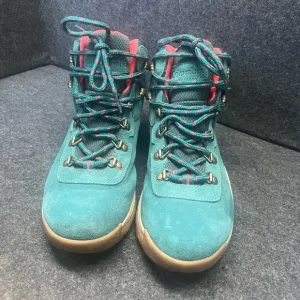 Columbia Women’s Newton Ridge Plus Waterproof Hiking Boots Teal / Coral Size 8.5