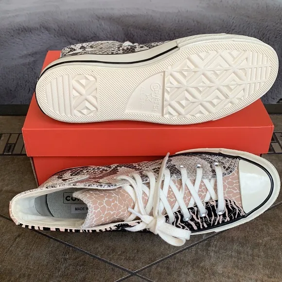 CONVERSE CHUCK 70 HI BLACK/EGRET/CHAMPAGNE TAN MEN