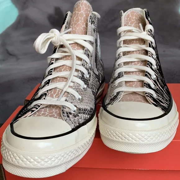 CONVERSE CHUCK 70 HI BLACK/EGRET/CHAMPAGNE TAN MEN
