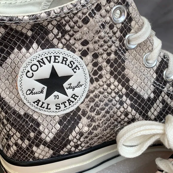 CONVERSE CHUCK 70 HI BLACK/EGRET/CHAMPAGNE TAN MEN