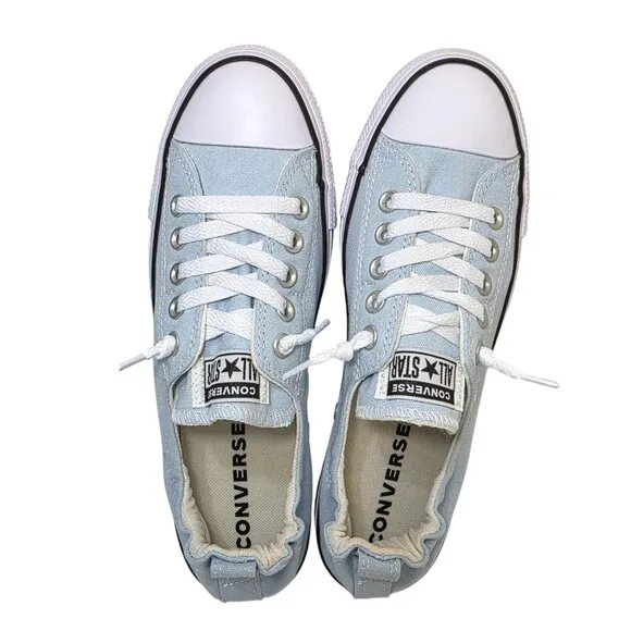 Converse Chuck Taylor All Star Shoreline Womens Size 11 Low Profile Light Blue