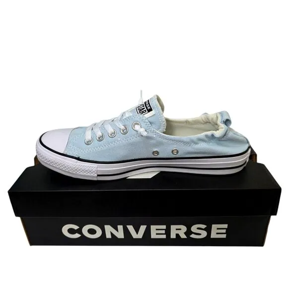 Converse Chuck Taylor All Star Shoreline Womens Size 11 Low Profile Light Blue