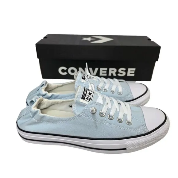 Converse Chuck Taylor All Star Shoreline Womens Size 11 Low Profile Light Blue
