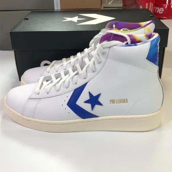 Converse Pro Leather Hi Mens Sz 10 Sneakers ☮️❤️🏀