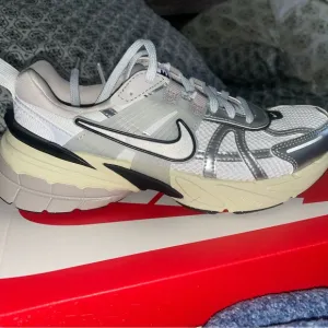 COPY - Nike White and Silver Athletic Shoes