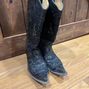 Corral Black Western Boots