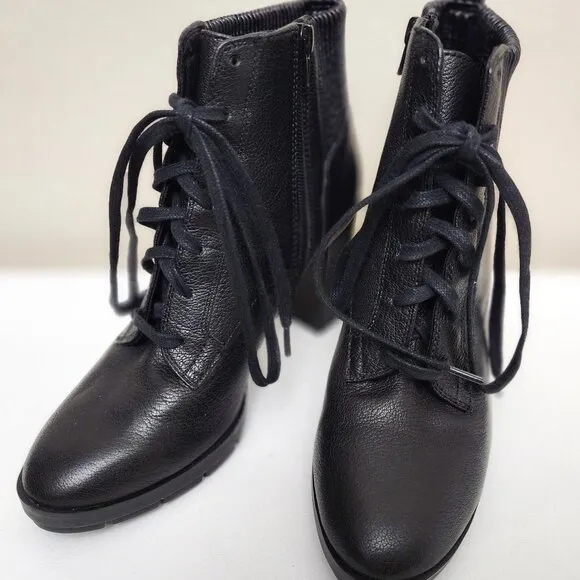 Corso Como Womens Ryman Black Leather Boots Size 8.5M NEW