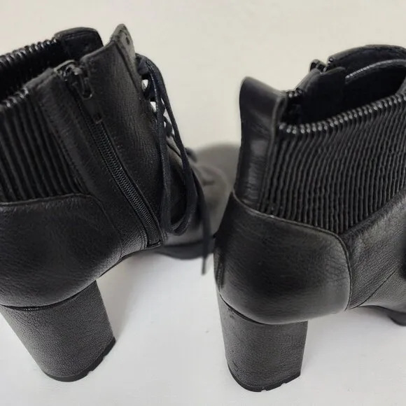 Corso Como Womens Ryman Black Leather Boots Size 8.5M NEW