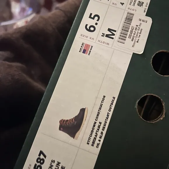 Danner Black Moc Toe Work Boots