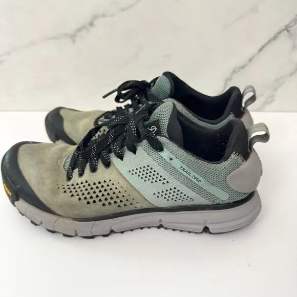Danner Womens Trail 2650 Shoes Size 8 Active Hiking Outdoor Gray Blue