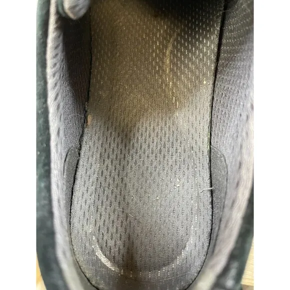 Dansko Honor 4509360295 Women's 6.5 Black Mesh/Suede Lace Up Casual Sneaker Shoe