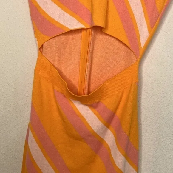 Derek Lam 10 Crosby Aurelia Striped Midi Shirtdress, size XS NWOT