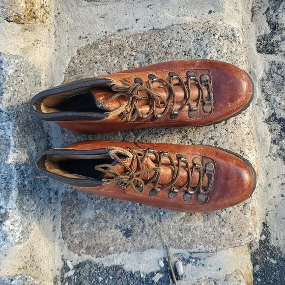 Dexter Vintage Men's Brown Leather Hiking Boots