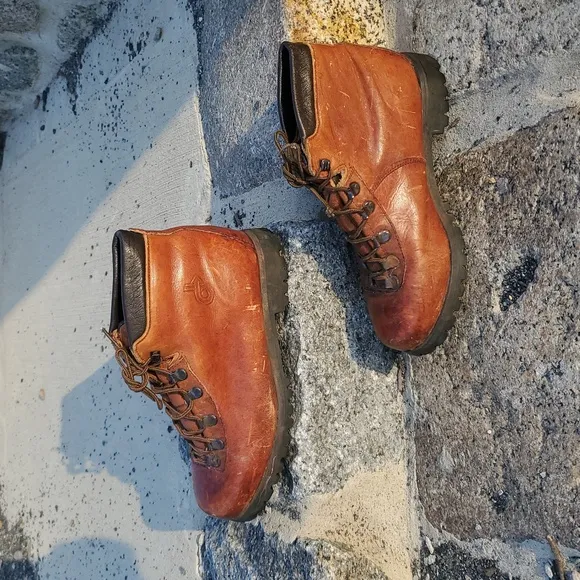 Dexter Vintage Men's Brown Leather Hiking Boots