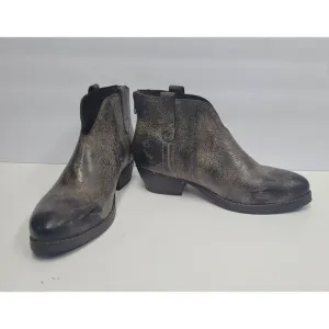Diba True Pay‎ Able Bootie Charcoal Women's Size 6.5 Western Style Shoe