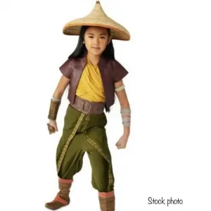 Disney Store Raya Costume size 4 with boots (9/10) - Raya and The Last Dragon