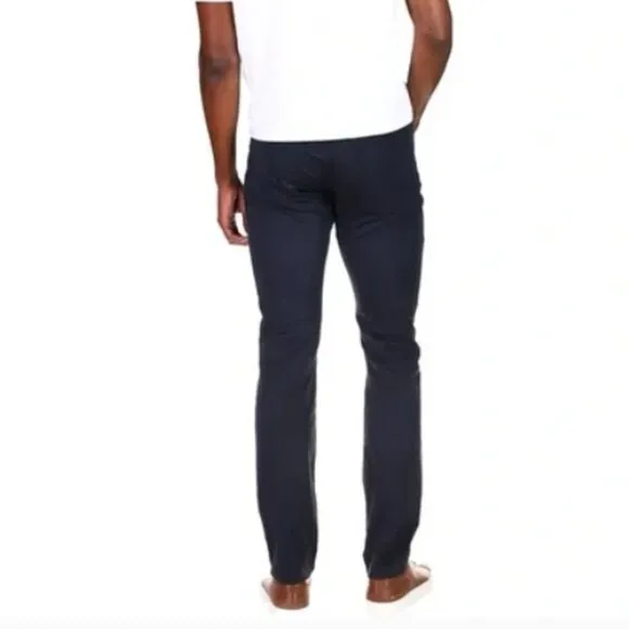 DL1961 Avery Relaxed Straight Jeans Men's Navy Twill NWT Sz 48X30