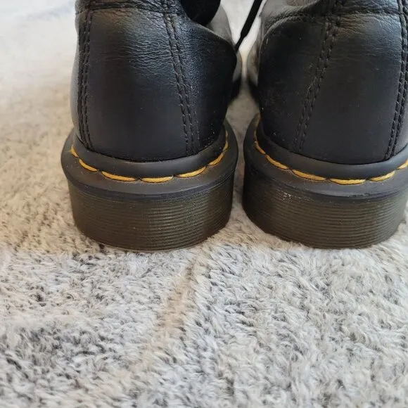 DOc Dr Martens Womens Boots Size 6 Black Pascal Virginia Boots Air Wair 16532