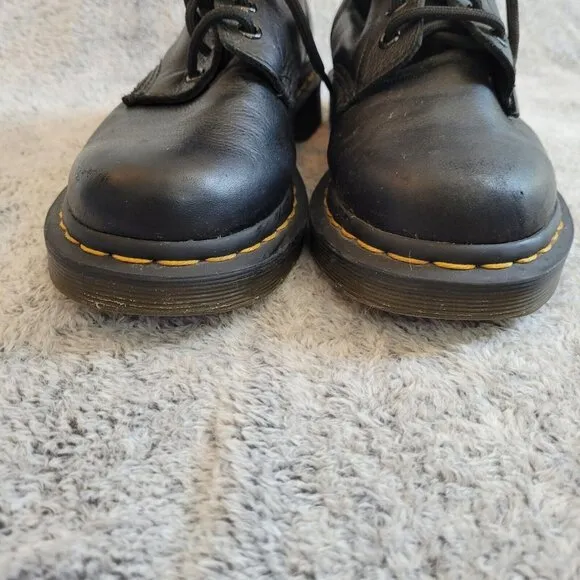 DOc Dr Martens Womens Boots Size 6 Black Pascal Virginia Boots Air Wair 16532