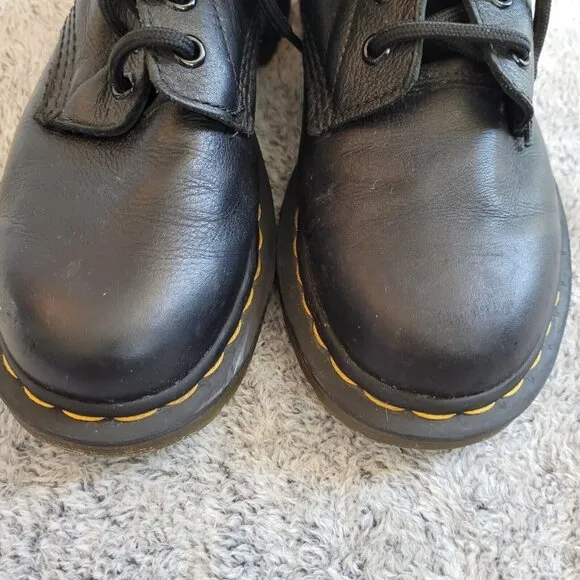 DOc Dr Martens Womens Boots Size 6 Black Pascal Virginia Boots Air Wair 16532