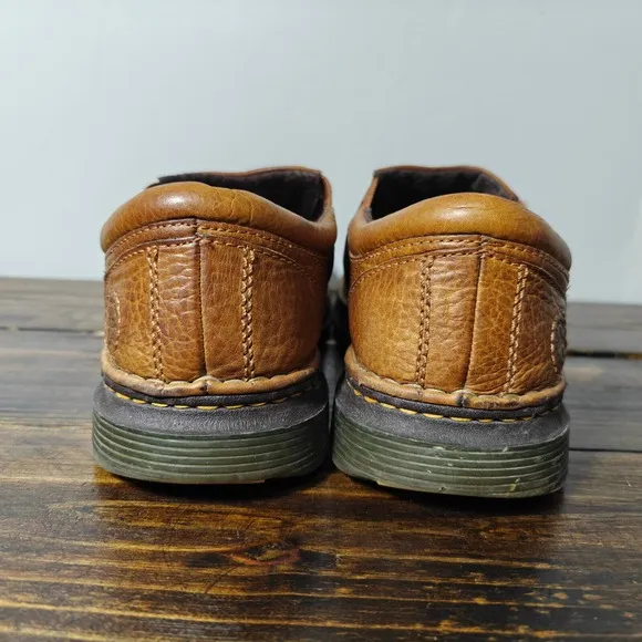 Doc Martins KEVIN Men's Slip On Casual Shoes Brown Leather Size 13M